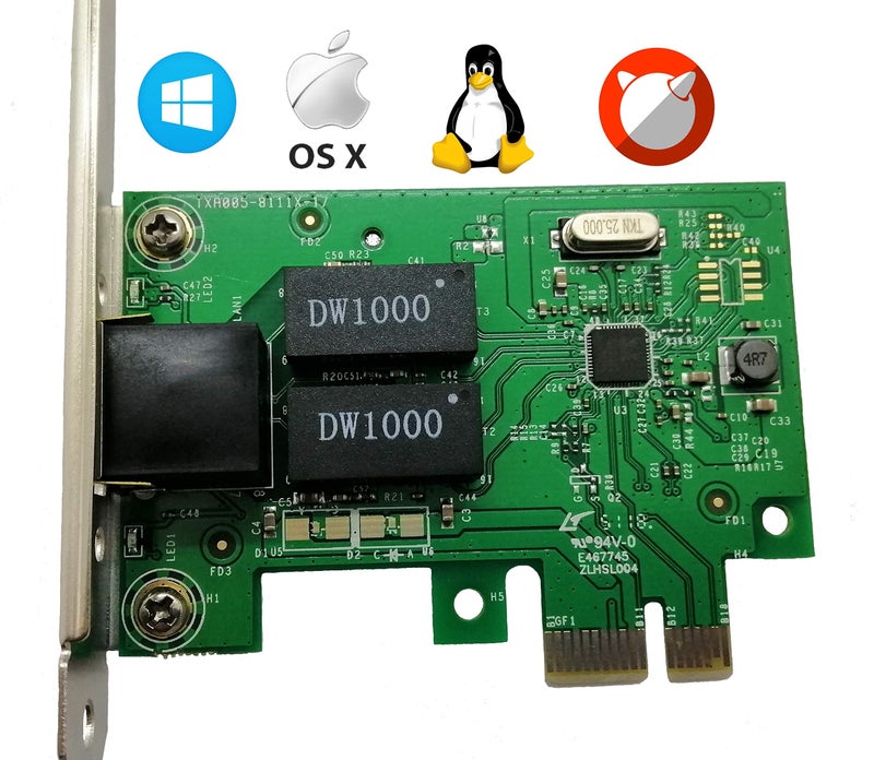 Tenext Realtek Chipset 1 Gigabits Gbps PCIe PCI Express Ethernet Network Interface Card Adapter with Low Profile Bracket for Desktop PC/Mac(No Software) - Image 3